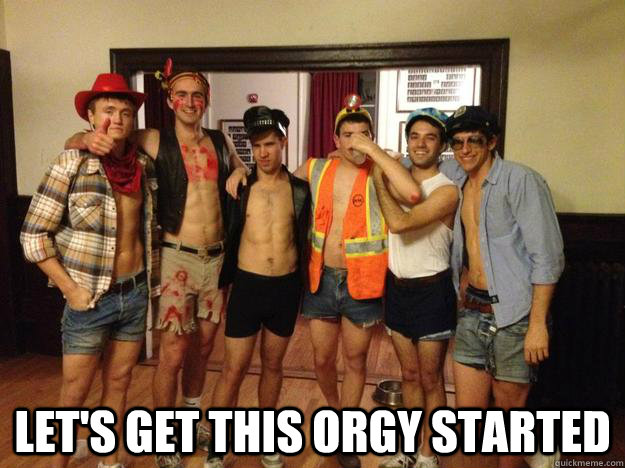 swingers club orgy meme