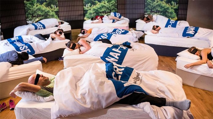 Couples napping on a Bliss cruise