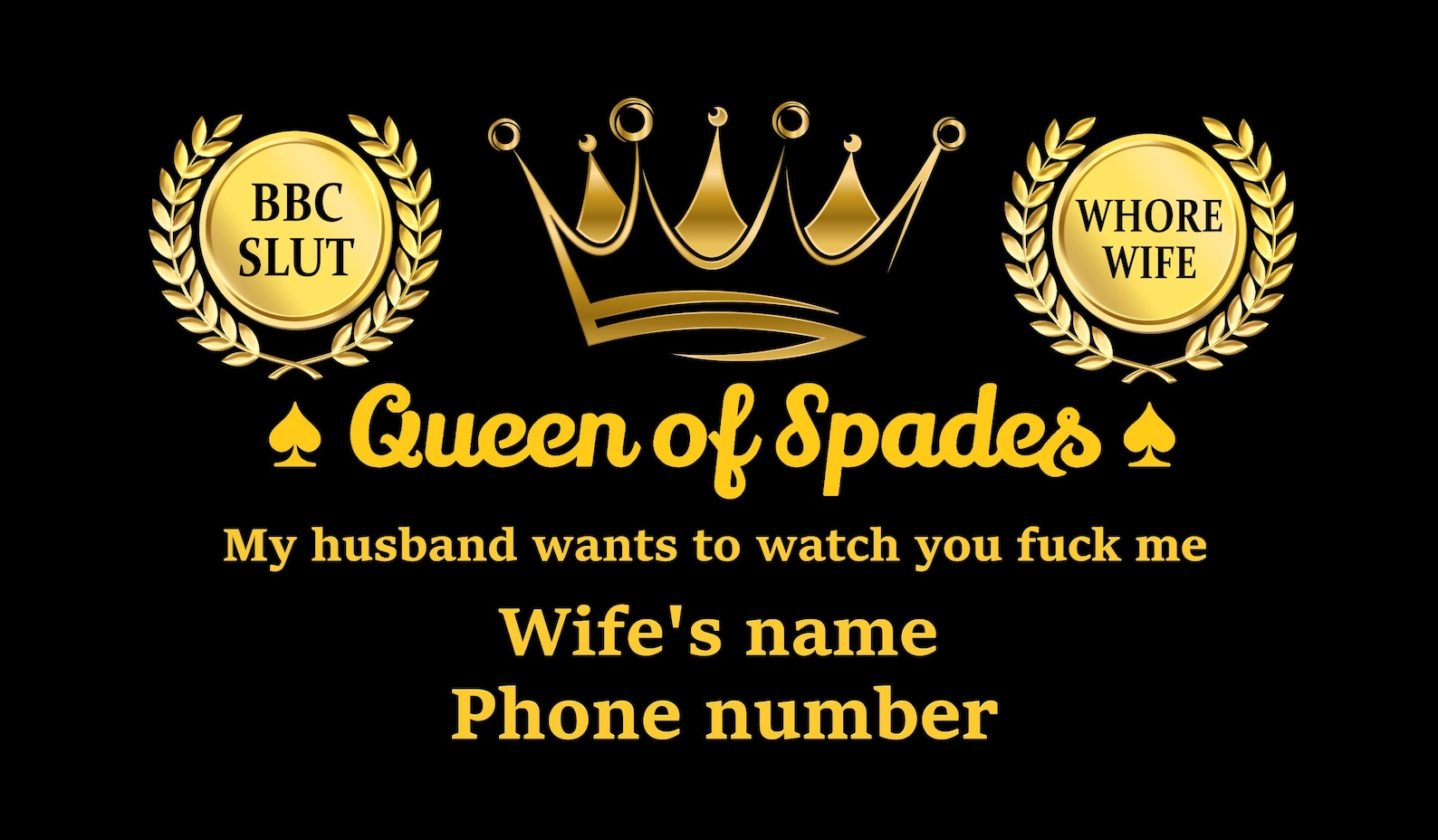 Bliss cruise slut card