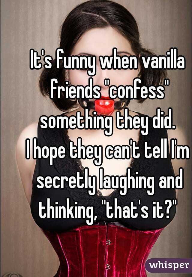 Meme showing sexy woman being dirty vanilla