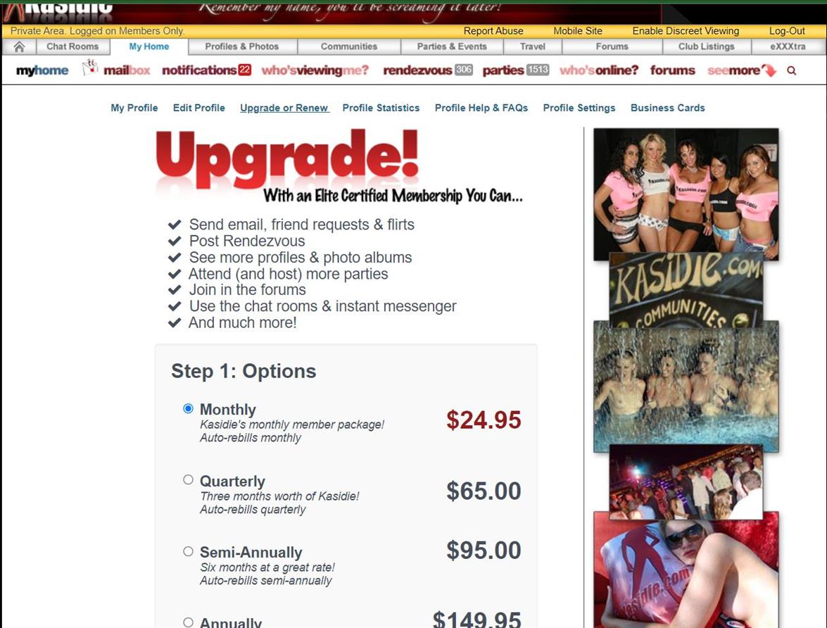 Kasidie membership