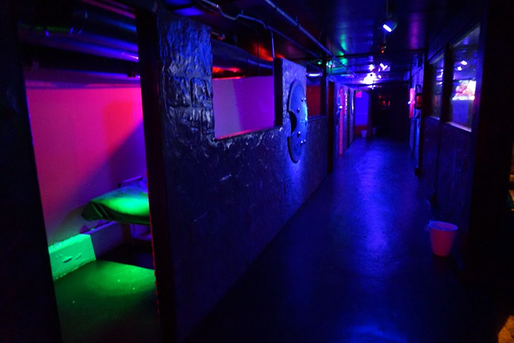 Power Exchange basement dungeon rooms