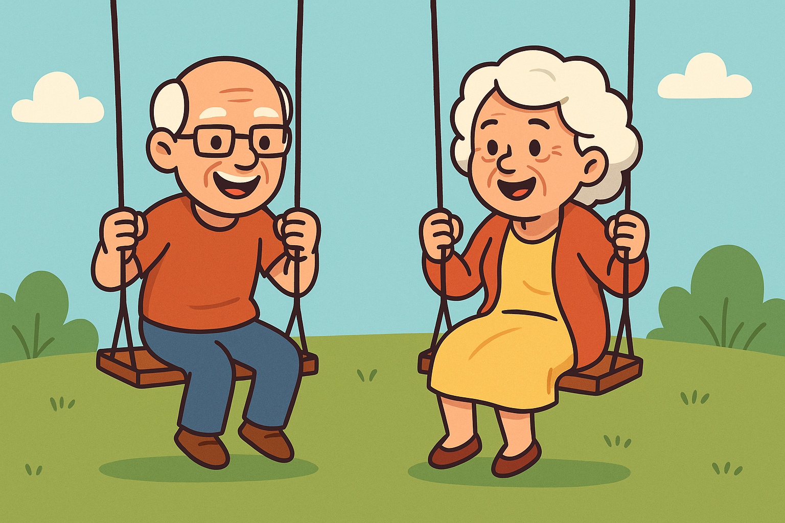 age and swinging funny meme