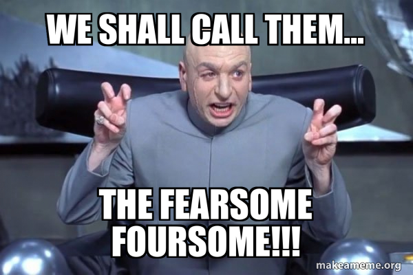 threesome foursome meme