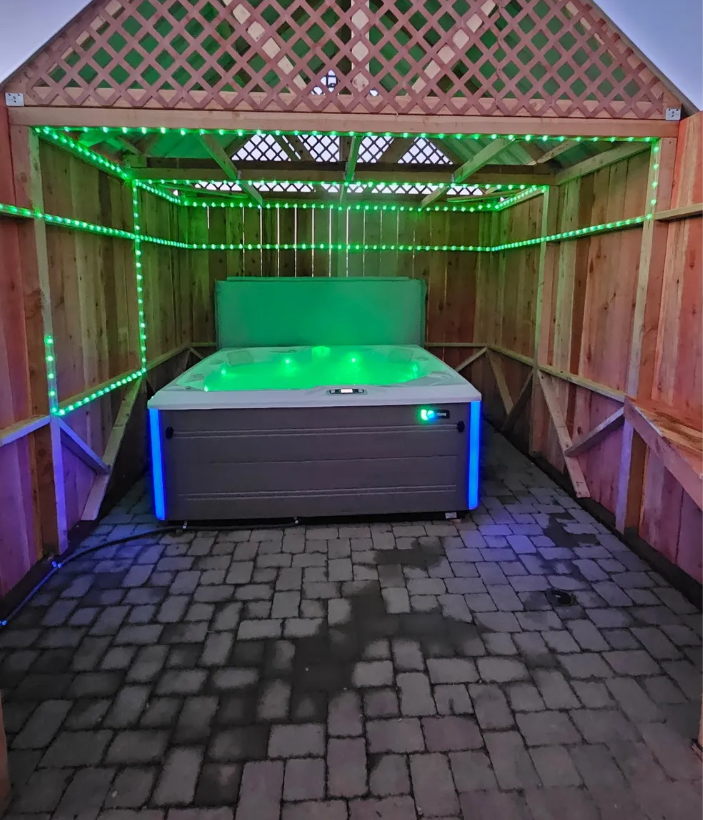 PK Social Club Pokher Knights hot tub