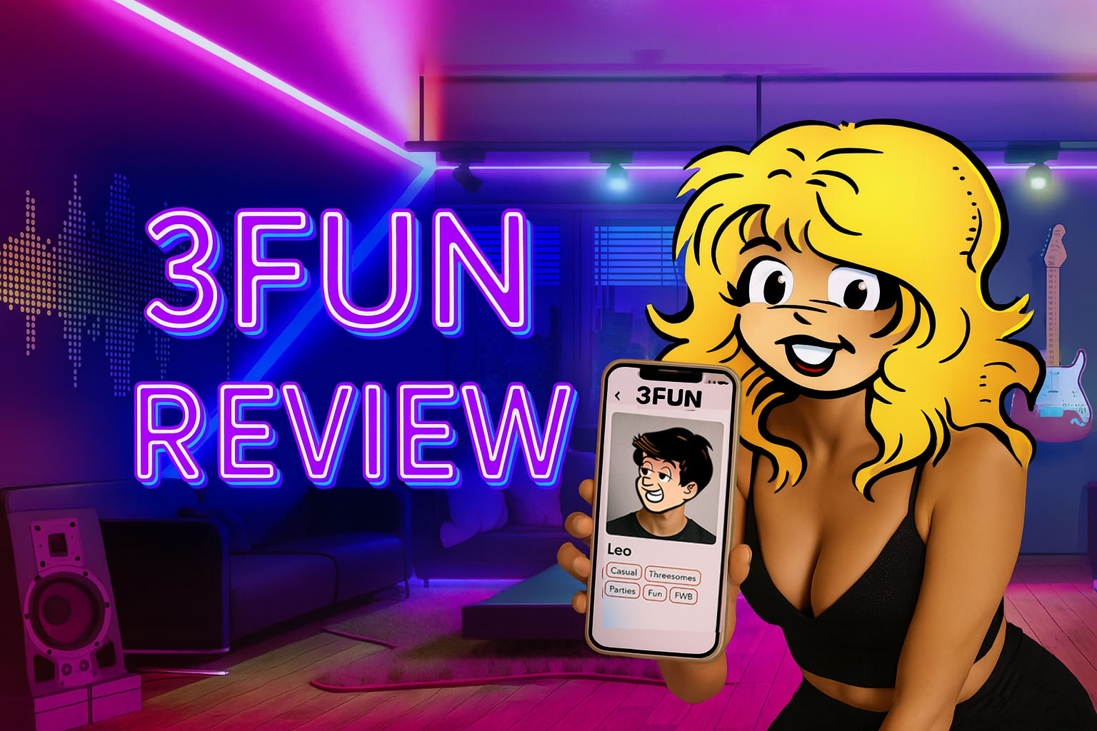 3fun dating app review Vanilla Swingers