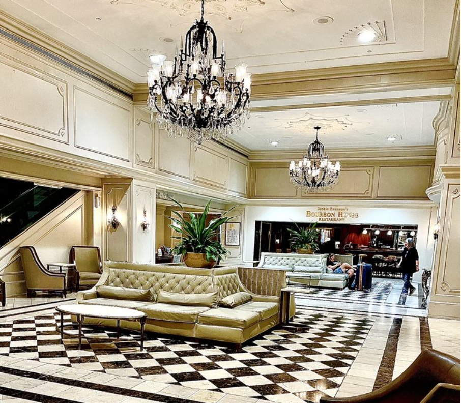 Astor Crowne Plaza Naughty Nawlins lobby
