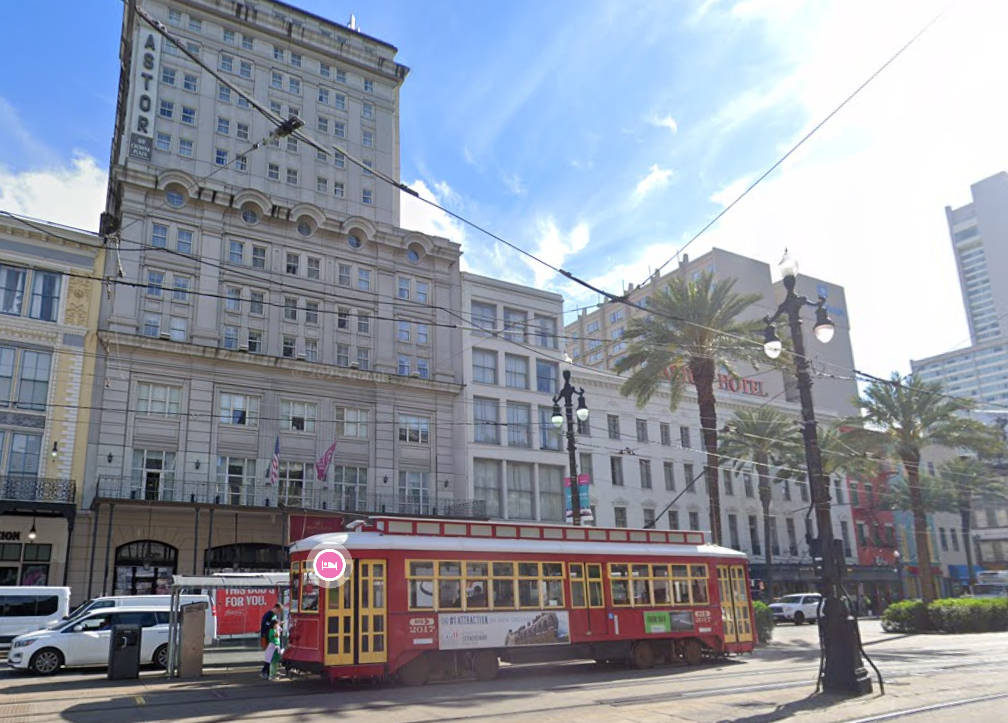 Astor Crowne Plaza Naughty Nawlins street view