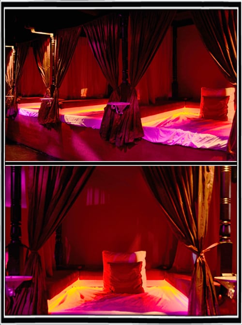 Miami Velvet swinger club playrooms