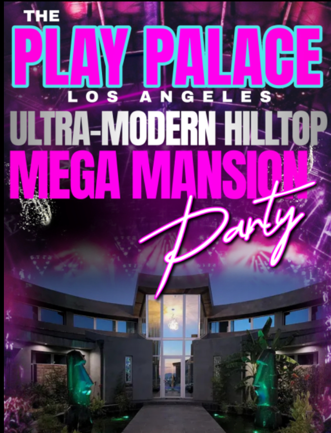 Plush LA mansion party review