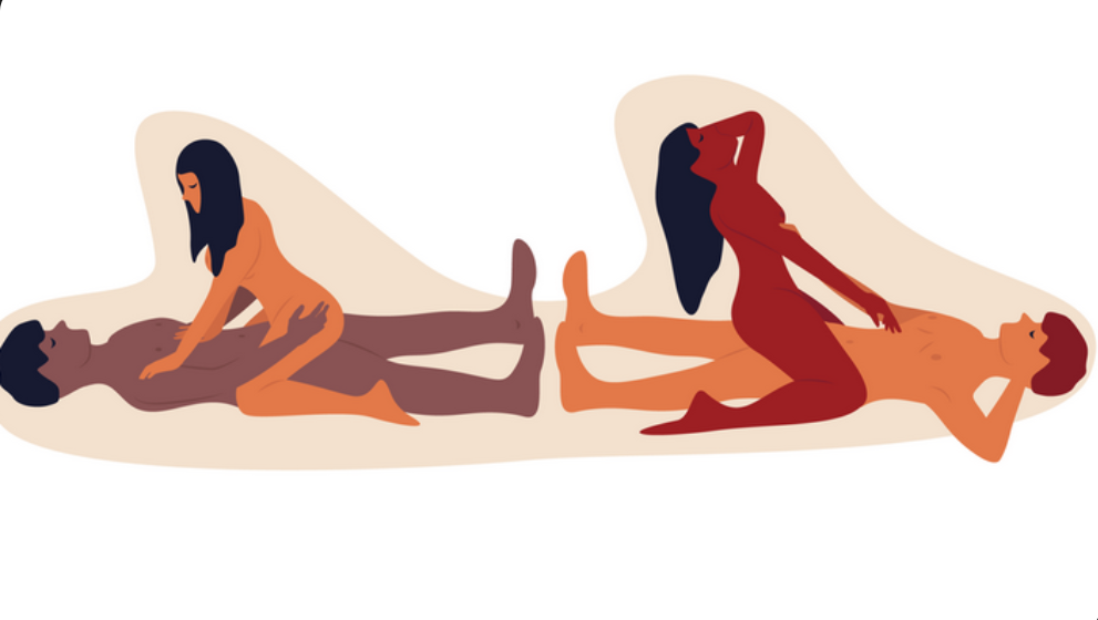 Foursome couple full swap positions